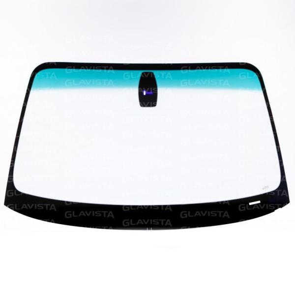 Windscreen, green with green wedge/rain/light sensor (WS/SEN2448GGS). BMW 1 Series